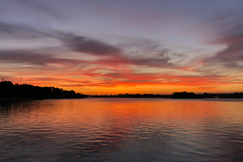 Atardecer en Galicia.